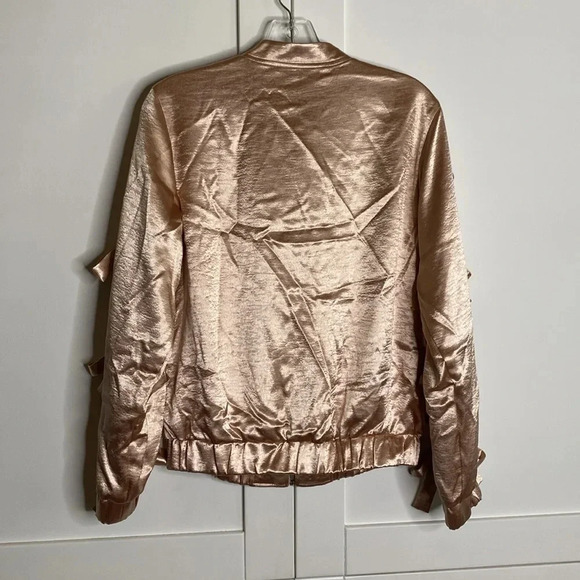 RO & DE SATIN Bomber Jacket - Picture 4 of 9